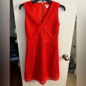 J. Crew Bright Red Dress - size 2